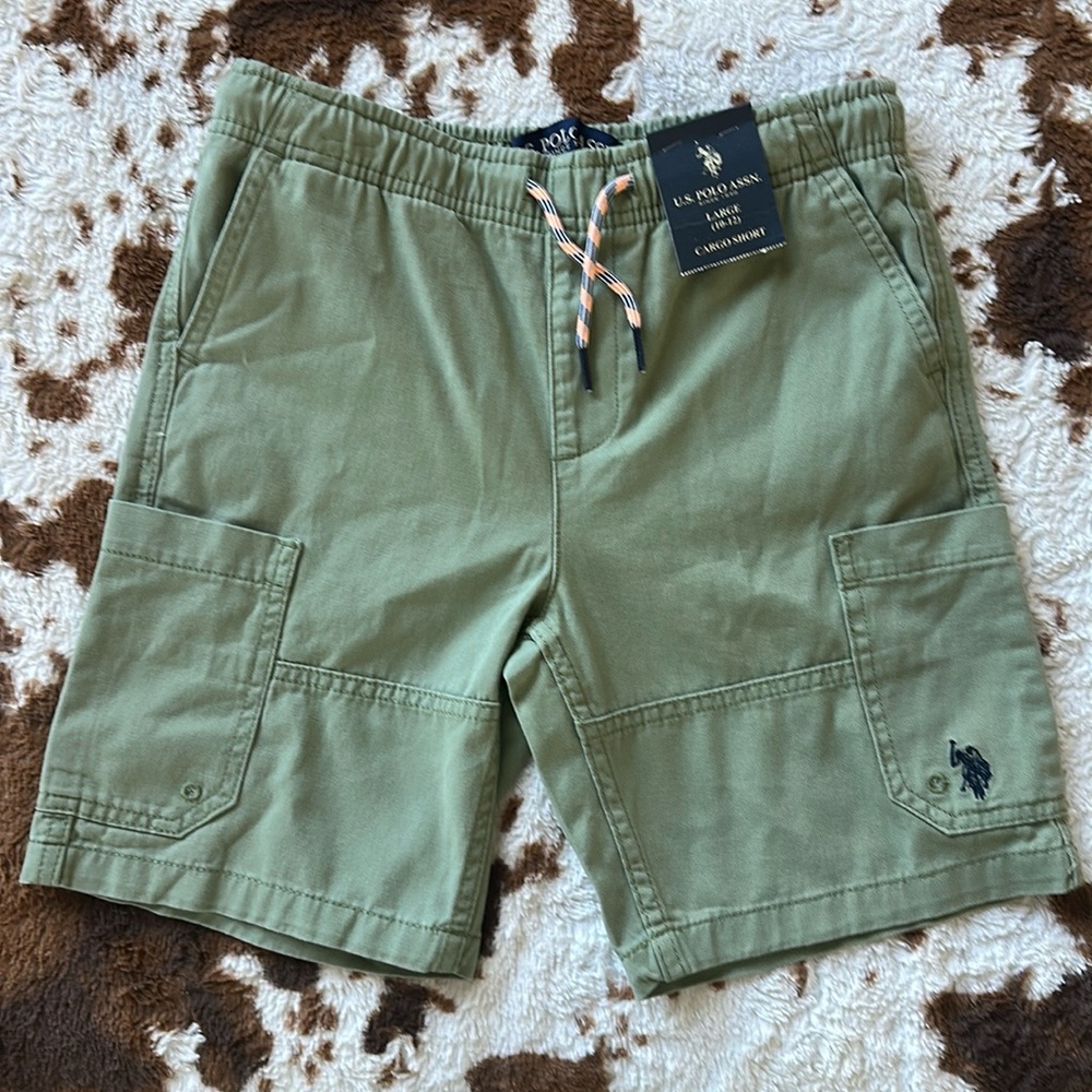 Polo Olive Shorts Boys NWT